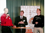 DEPI-Berater Ludwig Friedl im Gespräch mit den erfahrenen Handwerkern Markus Makosch (rechts) und Günther Kargl (links)